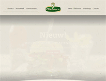 Tablet Screenshot of oliehoorn.nl